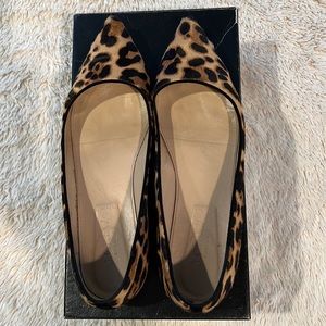 J. Crew Leopard Flats